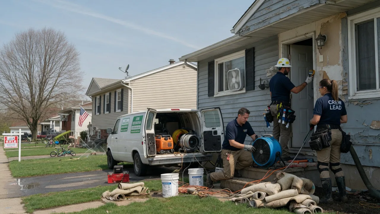Flood Cleanup in Mitchells, VA near me