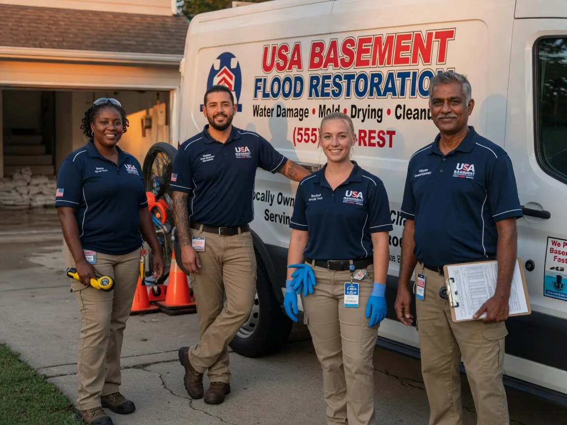 Basement Flood Cleanup company in Mitchells, VA