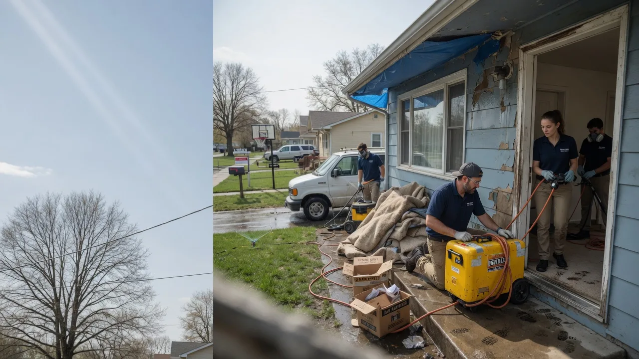 Basement Flood Cleanup in Mitchells, VA near me